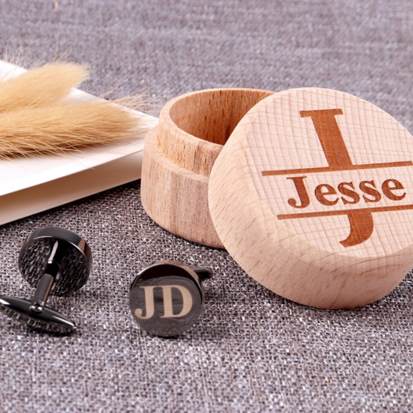 Personalized Monogram Cufflinks for Unique & Love | JNSDec12