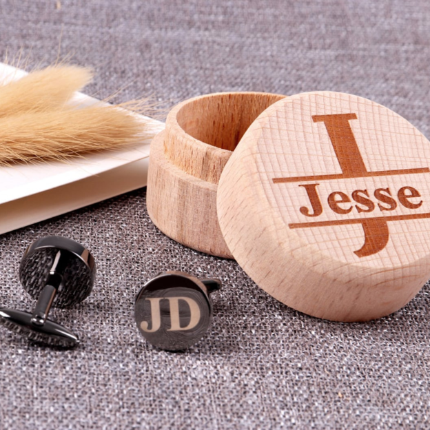 Personalized Monogram Cufflinks for Unique & Love | JNSDec12