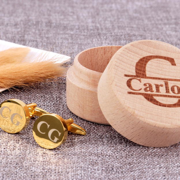 Personalized Monogram Cufflinks for Unique & Love | JNSDec12