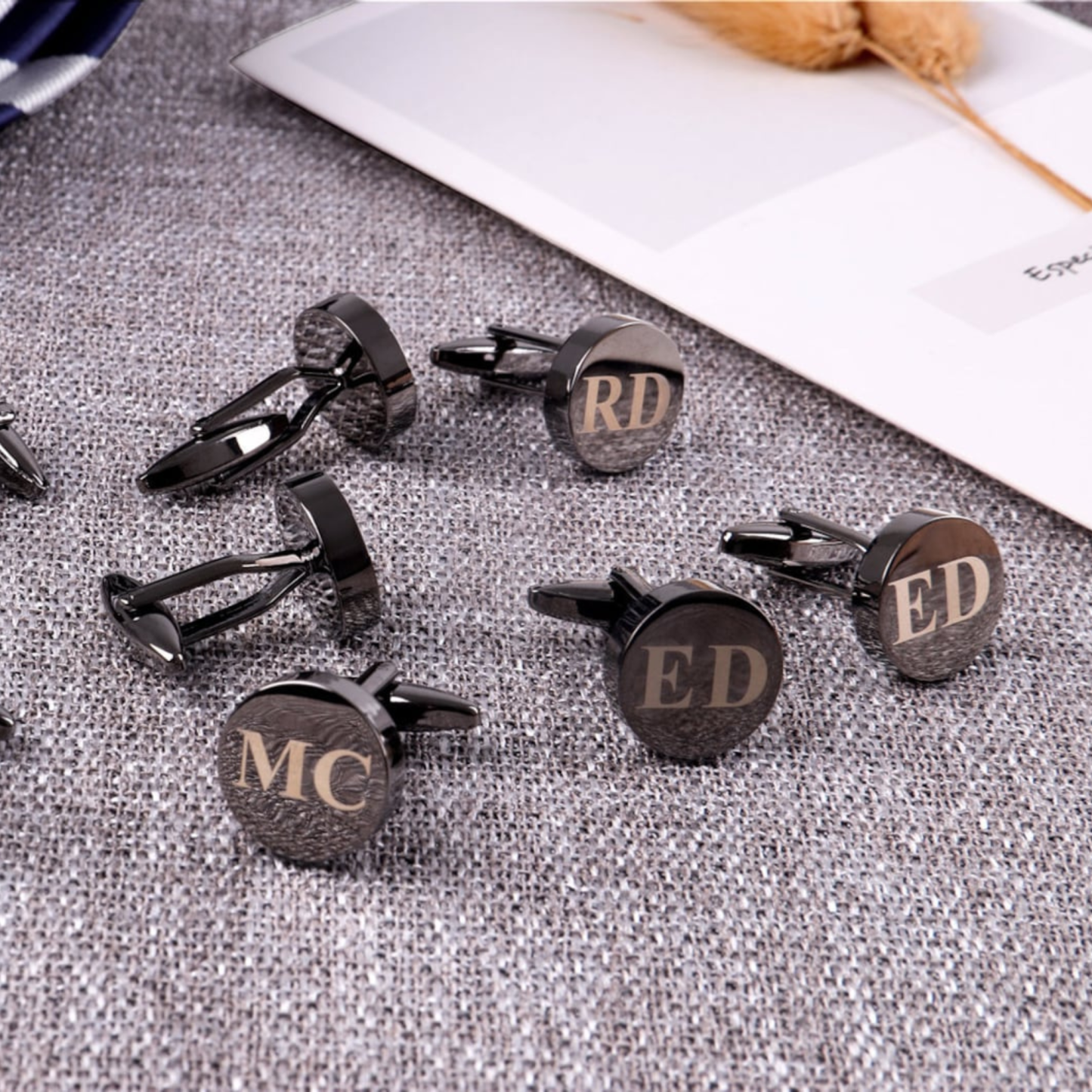 Personalized Monogram Cufflinks for Unique & Love | JNSDec12