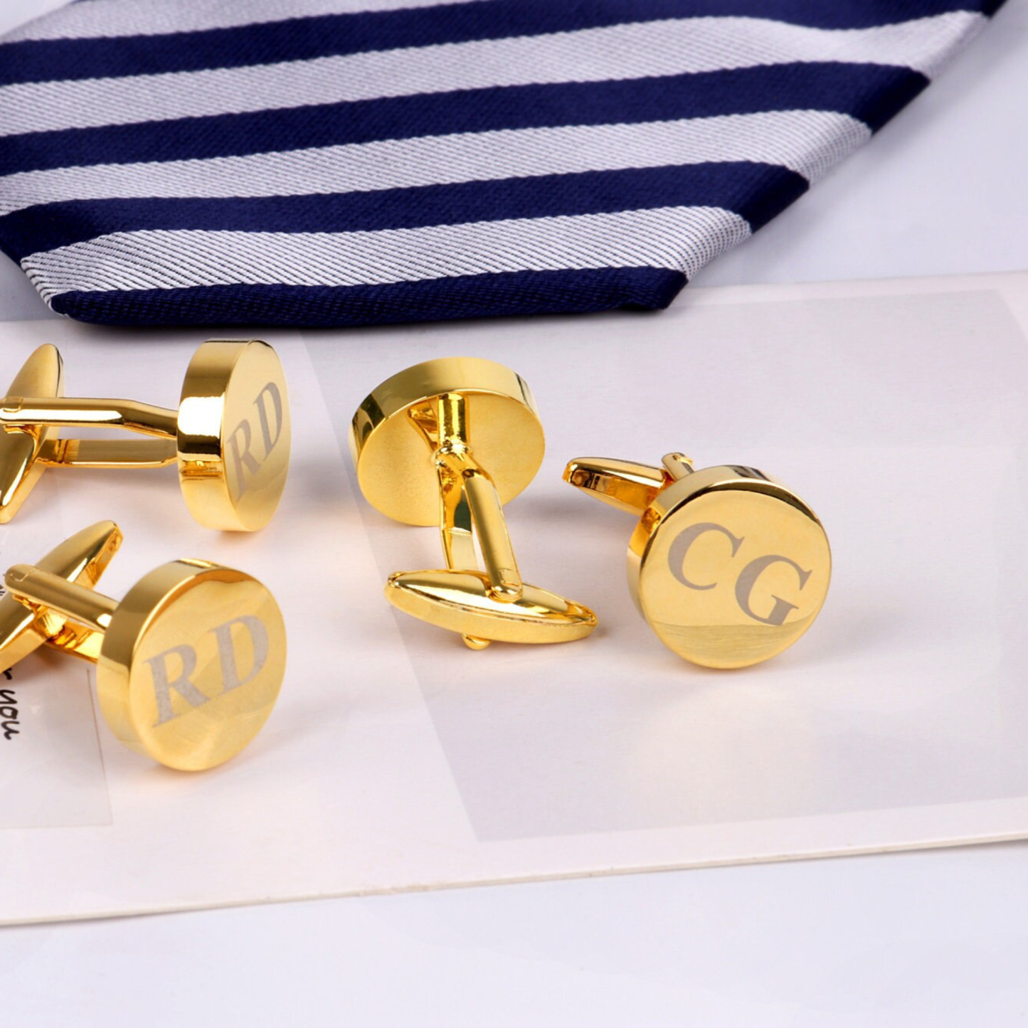 Personalized Monogram Cufflinks for Unique & Love | JNSDec12
