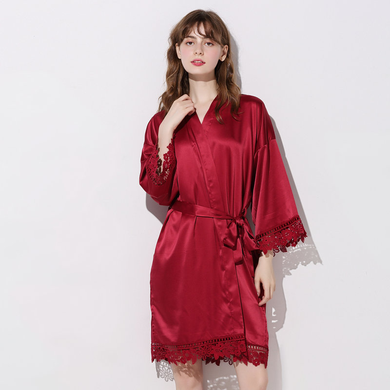 Personalized Wedding Bride/Bridesmaid Robes for Unique & Love | JNSCloth04