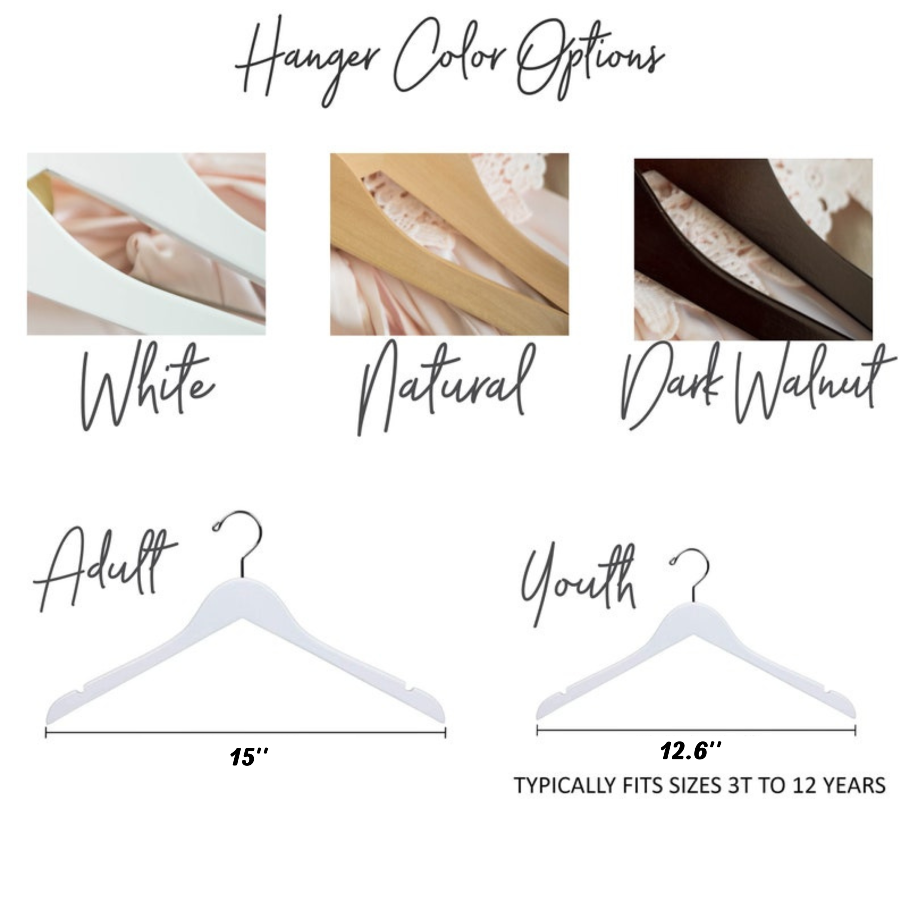 Personalized Wedding Hangers for Unique & Love | JNS001