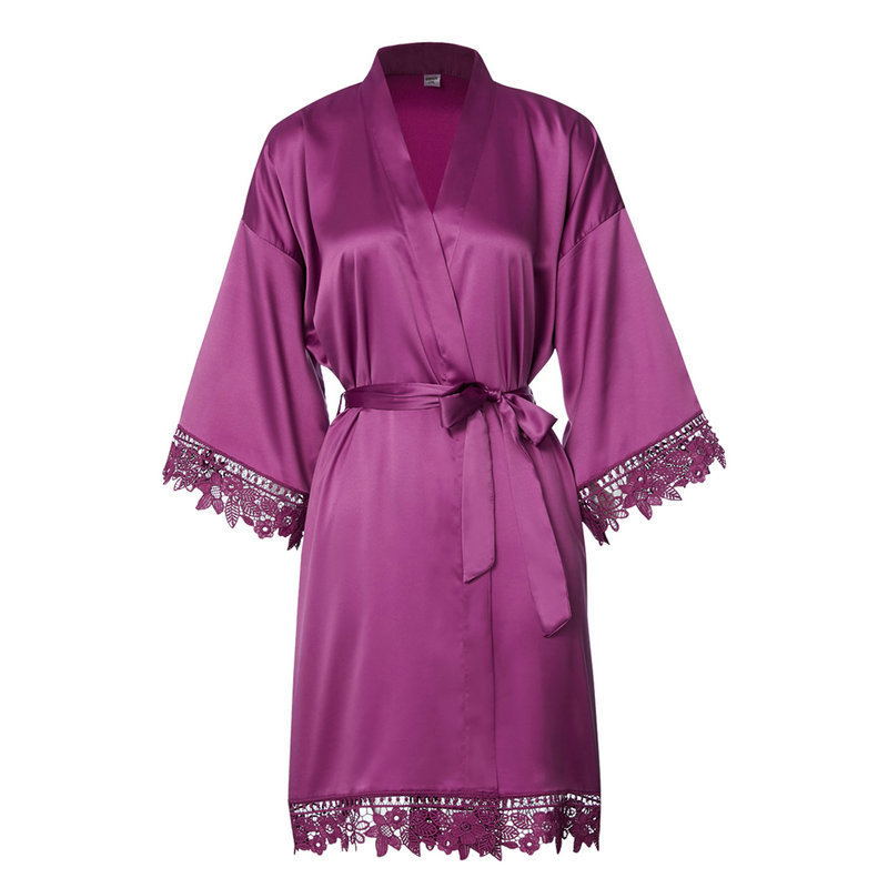 Personalized Wedding Bride/Bridesmaid Robes for Unique & Love | JNSCloth04