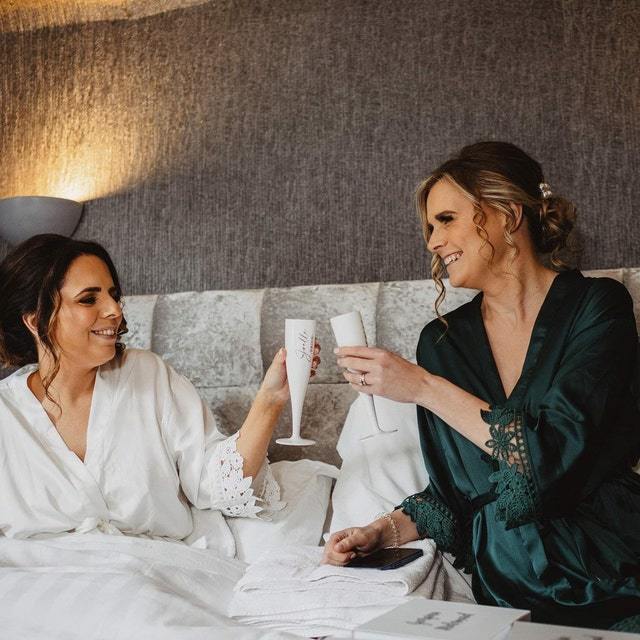 Personalized Wedding Bride/Bridesmaid Robes for Unique & Love | JNSCloth04