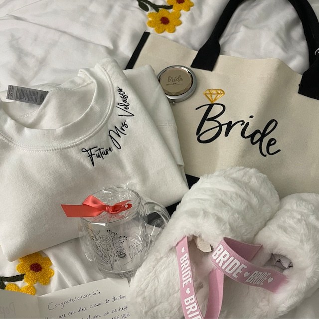 Personalized Mrs. Embroidered Sweatshirt for Unique & Love | JNSCloth07