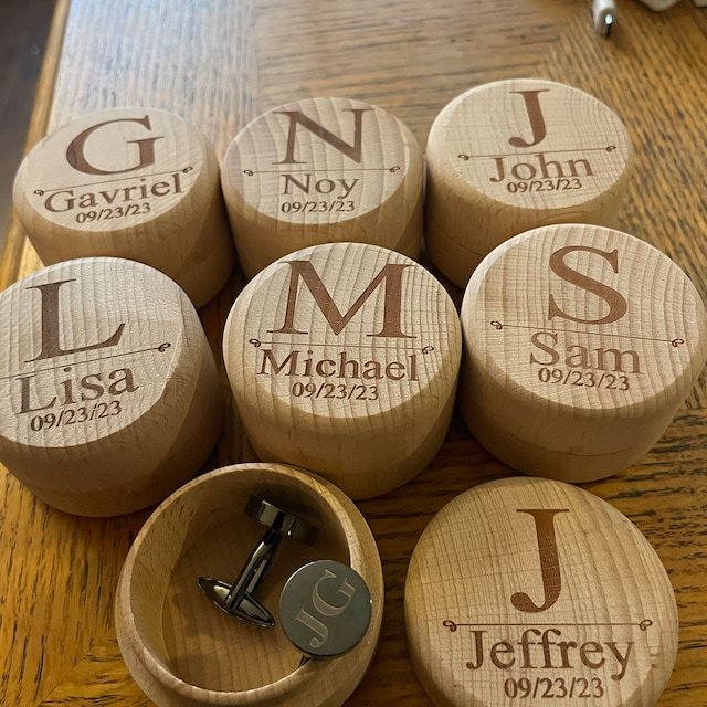 Personalized Monogram Cufflinks for Unique & Love | JNSDec12