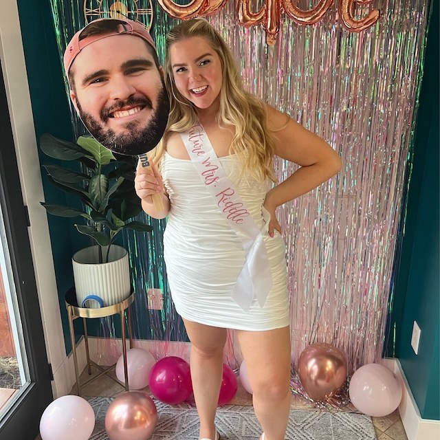 Personalized Wedding Bride/Bridesmaid Sash for Unique & Love | JNSCloth03