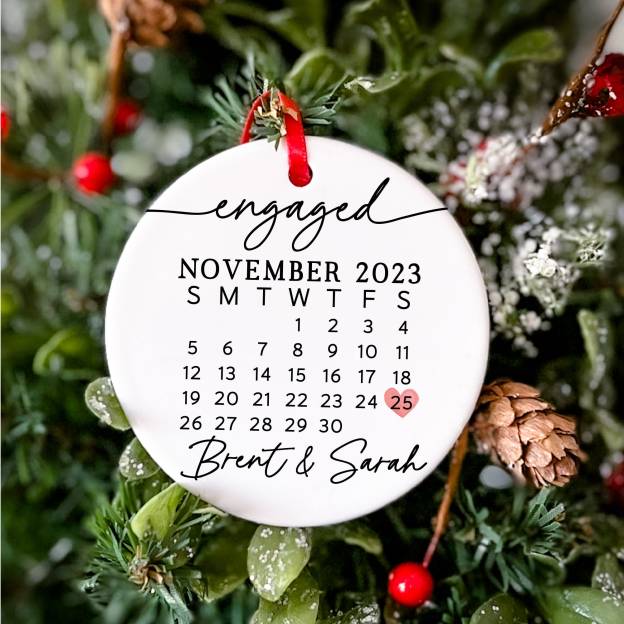 Personalized Engagement Day Keepsake for Unique & Love | JNSDec14