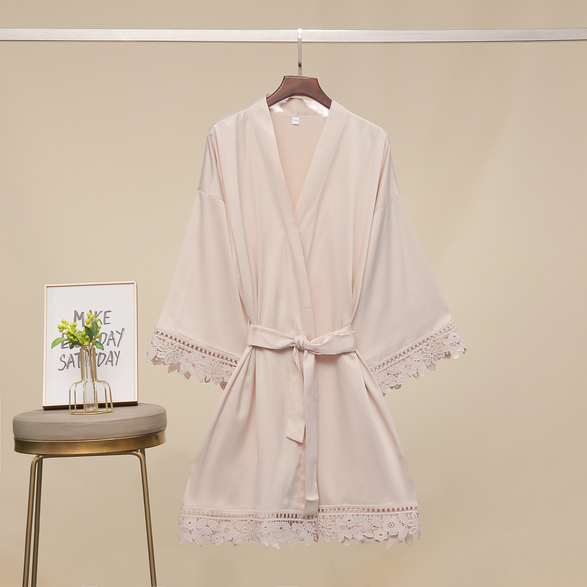 Personalized Wedding Bride/Bridesmaid Robes for Unique & Love | JNSCloth04