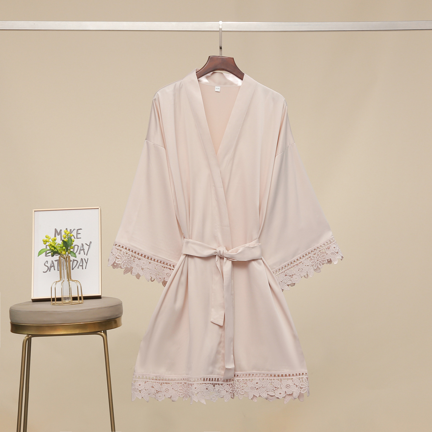Personalized Wedding Bride/Bridesmaid Robes for Unique & Love | JNSCloth04