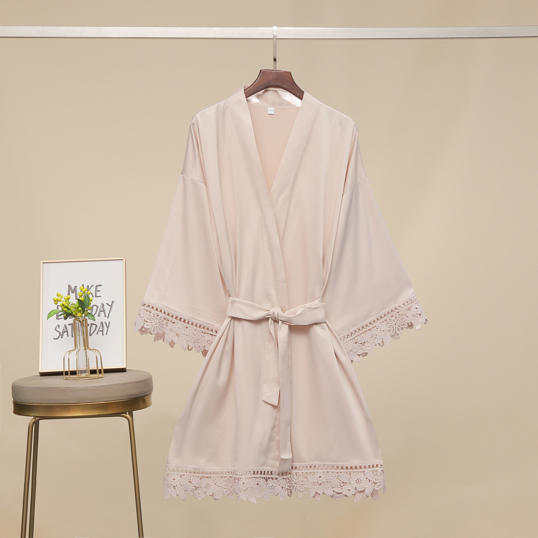 Personalized Wedding Bride/Bridesmaid Robes for Unique & Love | JNSCloth04