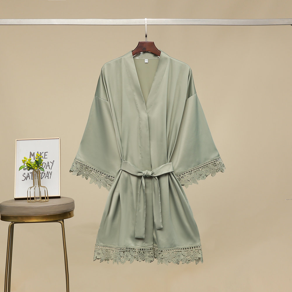 Personalized Wedding Bride/Bridesmaid Robes for Unique & Love | JNSCloth04