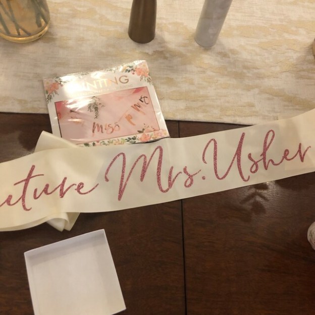 Personalized Wedding Bride/Bridesmaid Sash for Unique & Love | JNSCloth03