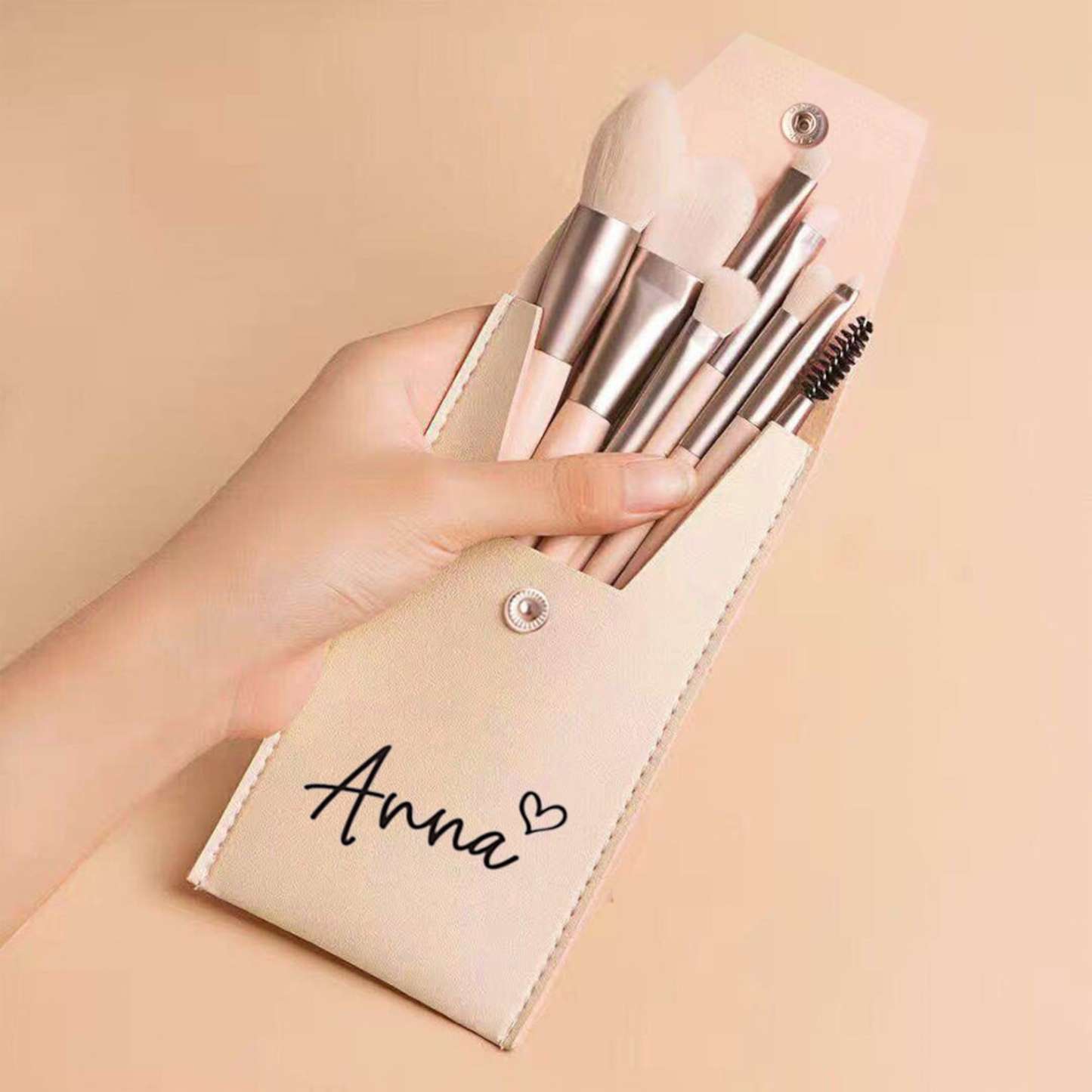 Personalized Wedding Makeup Brushes for Unique & Love | JNSBag03