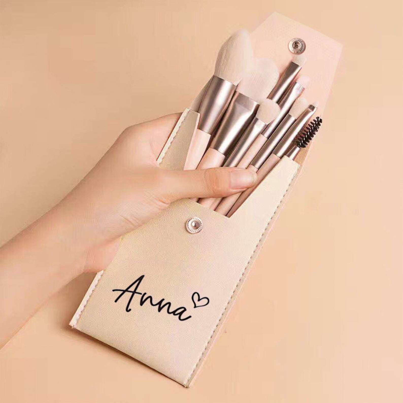 Personalized Wedding Makeup Brushes for Unique & Love | JNSBag03
