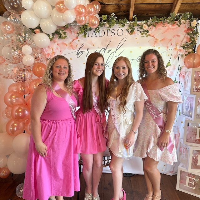 Personalized Wedding Bride/Bridesmaid Sash for Unique & Love | JNSCloth03