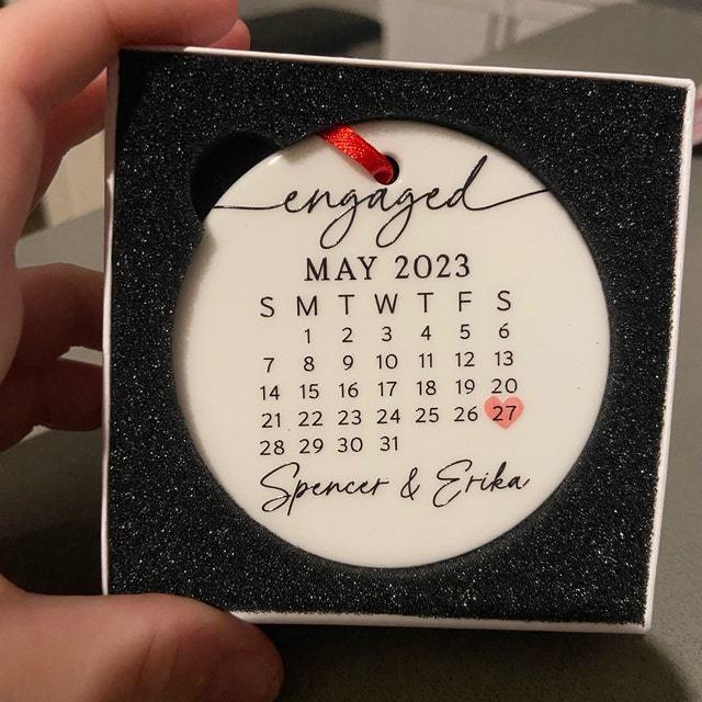 Personalized Engagement Day Keepsake for Unique & Love | JNSDec14