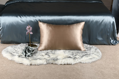 22Momme 100% Seide Kissenbezug Zipper 