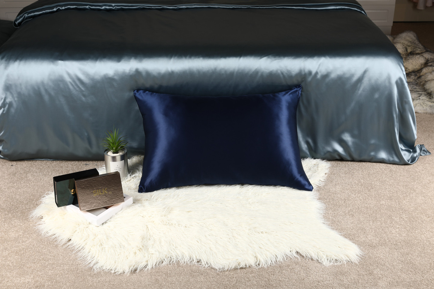 22Momme 100% Seide Kissenbezug Zipper 