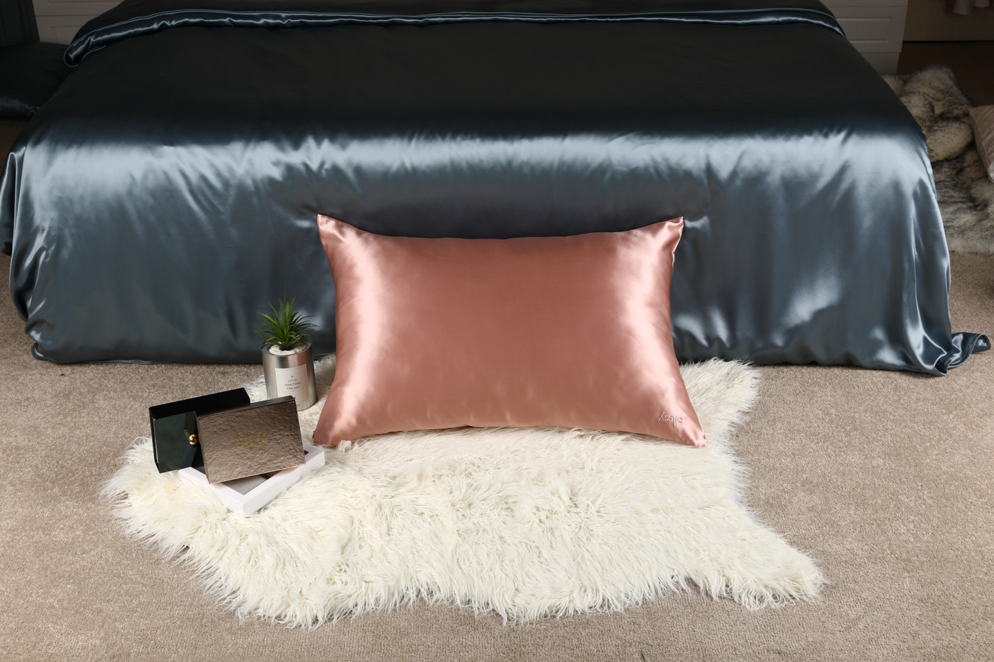 22Momme 100% Seide Kissenbezug Zipper 