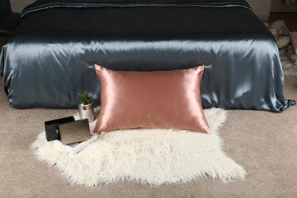 22Momme 100% Seide Kissenbezug Zipper 