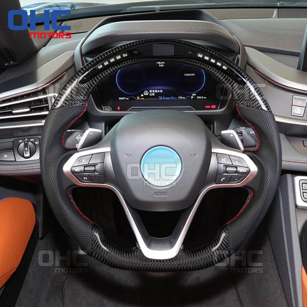 OHC Motors Carbon Fiber Steering Wheel for Chevrolet C7 Corvette