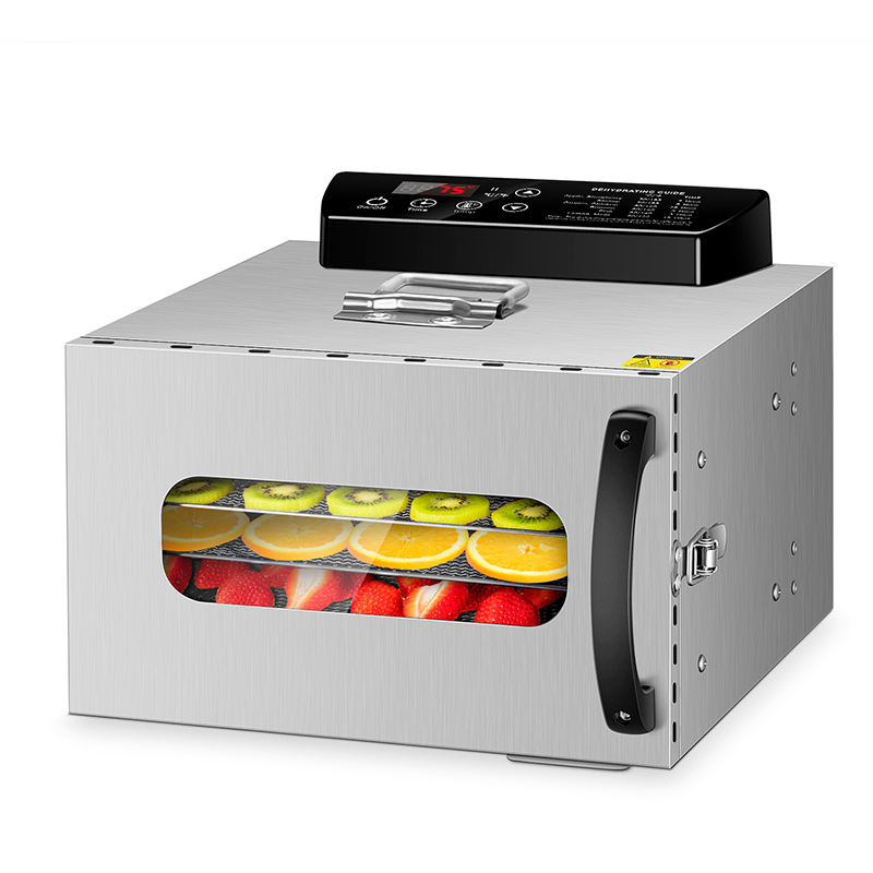 Kwasyo 6 Trays 400W Dried Thyme Food Dehydrator Machine With Timer And Temperature Control