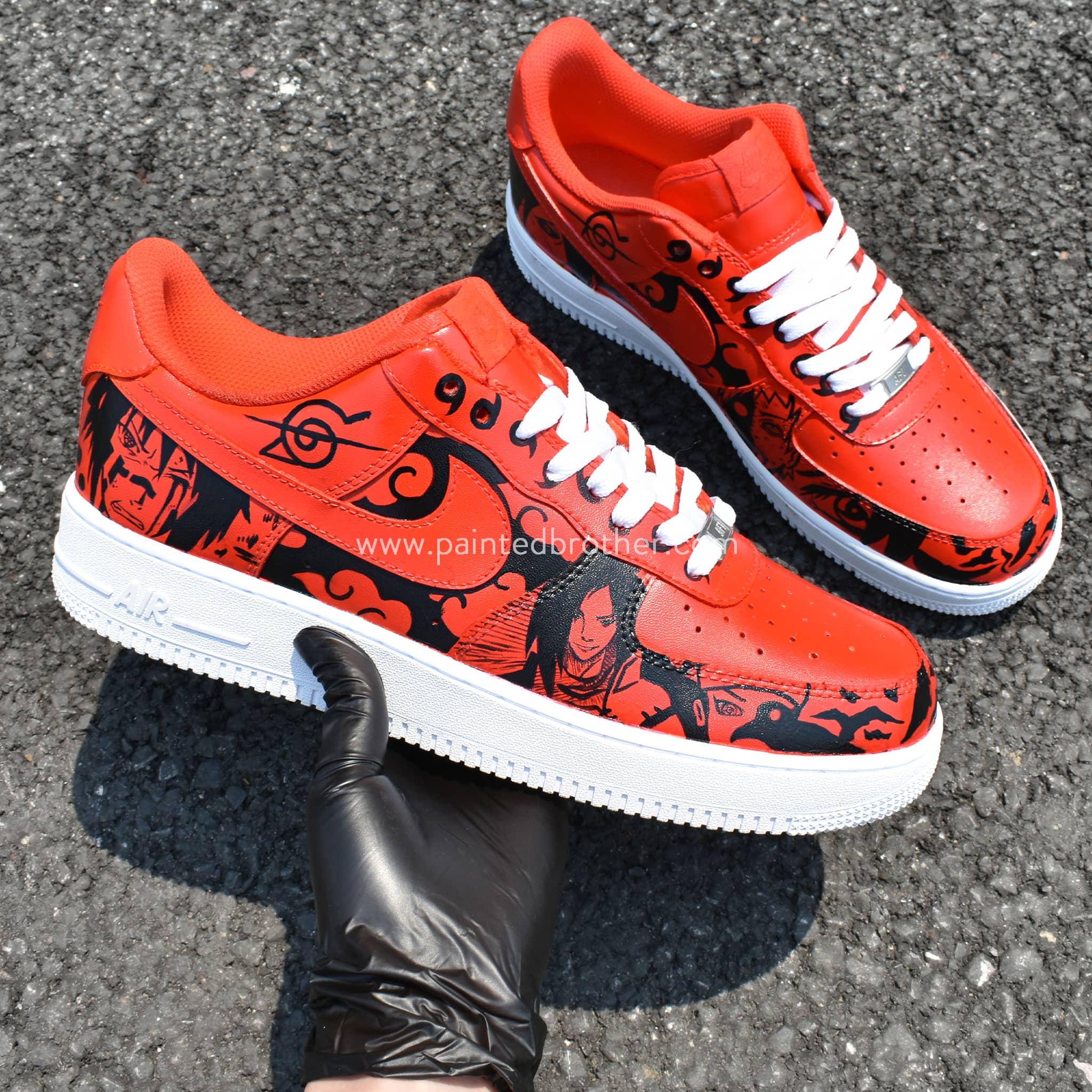 Naruto Nagato - Custom Air Force 1 - Hand Painted AF1 - Custom Forces –  Merakicks