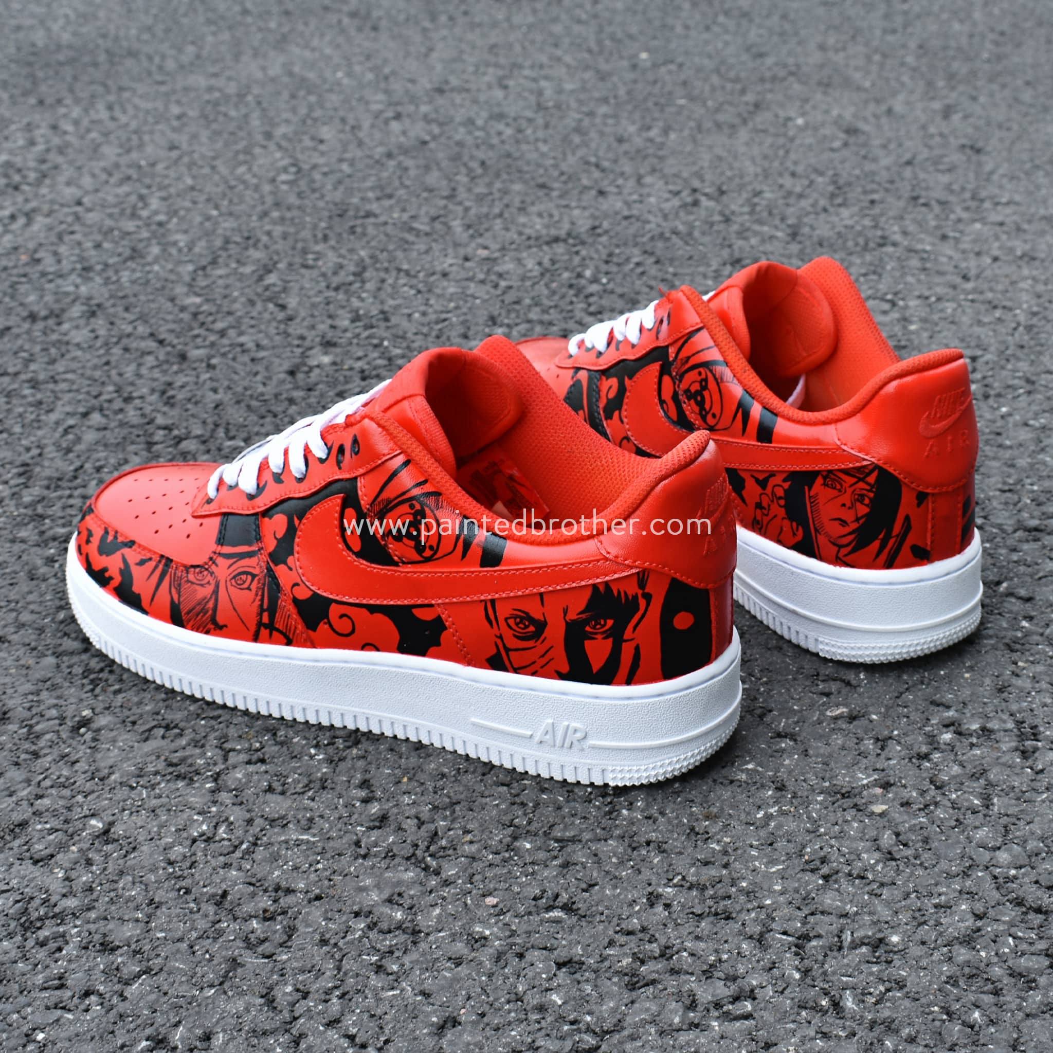 Naruto Nagato - Custom Air Force 1 - Hand Painted AF1 - Custom Forces –  Merakicks