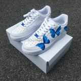 air force 1 blue butterfly