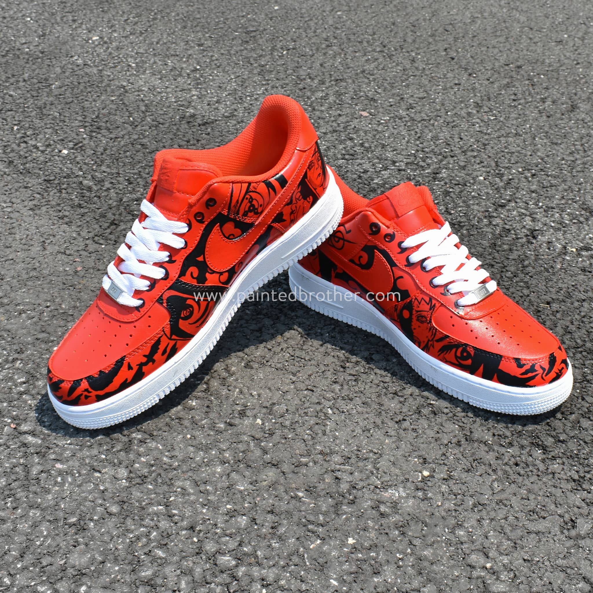 Naruto Nagato - Custom Air Force 1 - Hand Painted AF1 - Custom Forces –  Merakicks