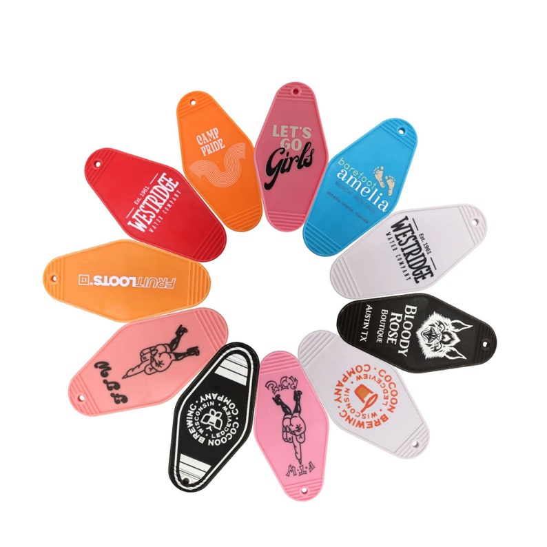 Fast Order Bulk Custom Key Tags Ship in 3 Days