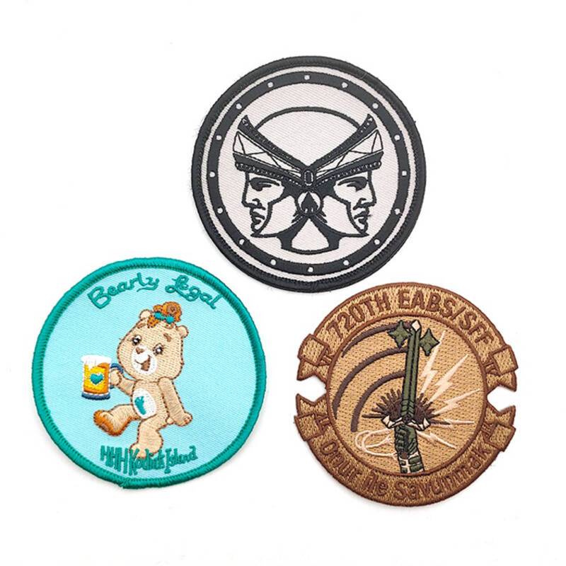 Custom Embroidered Patches 75% Embroidery