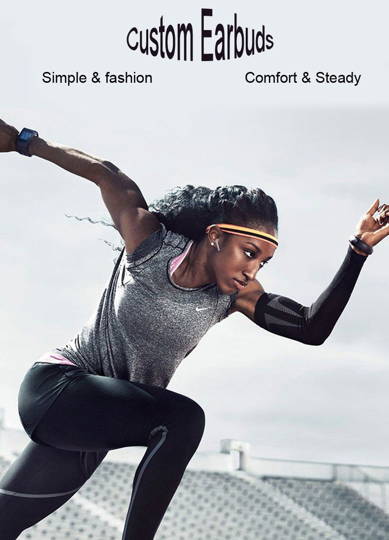 Custom Logo Wireless Earbuds Bluetooth Earbuds, Wireless headphone with charging case