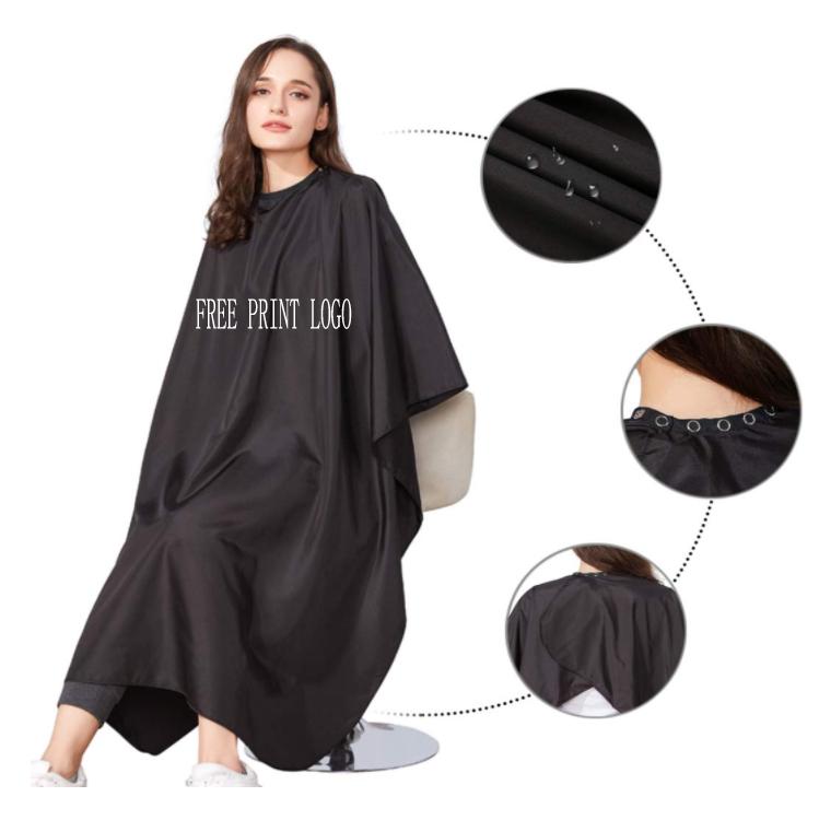 Custom Salon Cape Hair Cutting Capes Barber Polyester Aprons and Capes Spa Robes Waterproof