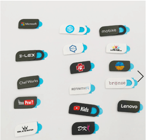 Wholesale Custom Metal Alloy Webcam Cover Slide Ultra Thin Camera Privacy Cover for Laptop