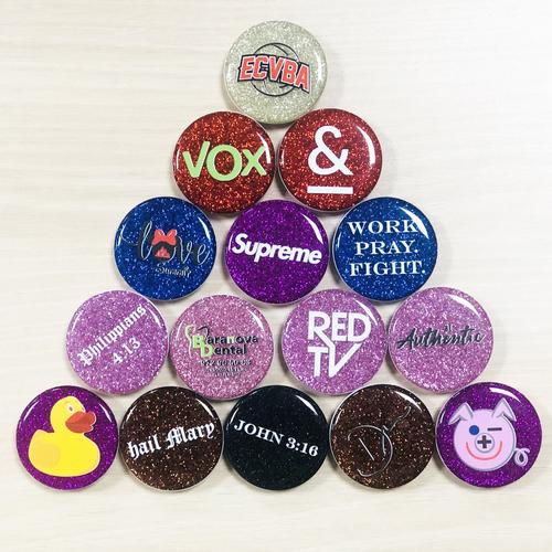 Glitter Phone Grip Socket Stand - Custom Logo