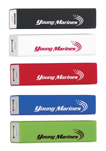 Promotional UL Listed Charge-N-Go 2200 mAh Power Bank Custom logo Portable Charger for phones