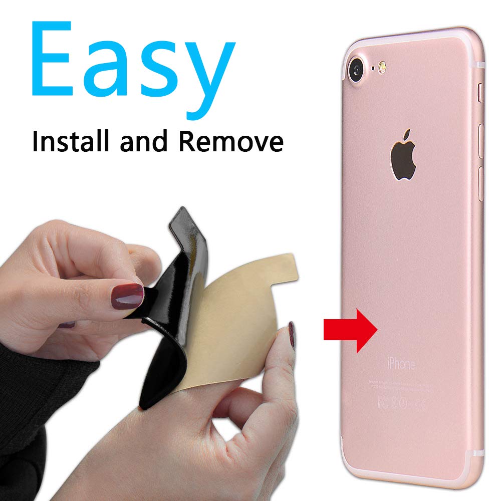 Promotional Silicone Phone Pocket Custom Phone Wallet Adhesive Phone Card Holder