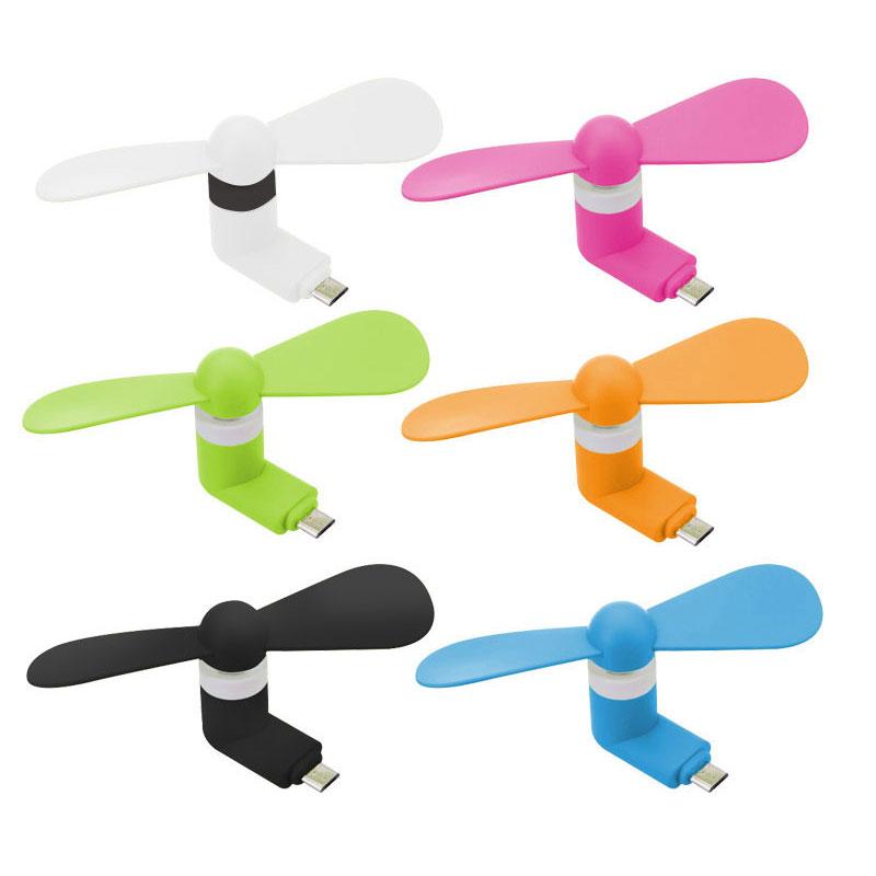 Logo Micro USB Mini Fan for Android phones
