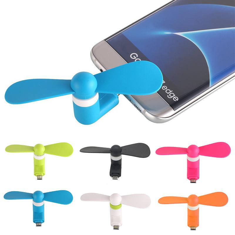 Logo Printed Type-C Mini Fan for Android / Samsung