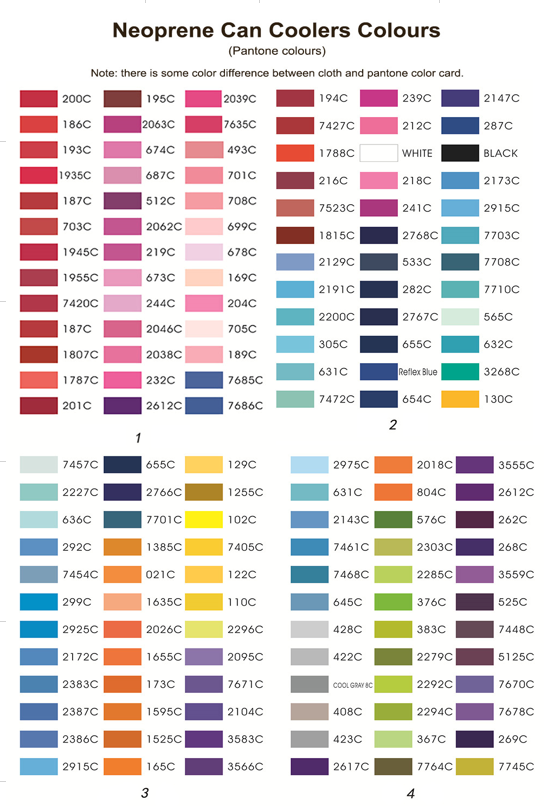 Custom Logo 12oz Neoprene Can Cooler Collapsible 330ml Can Holder