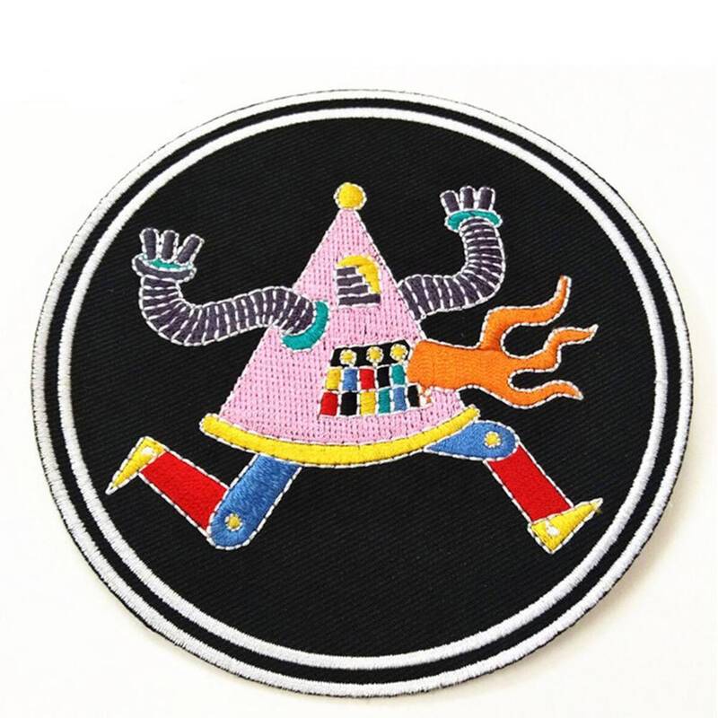 Custom Embroidered Patches 75% Embroidery