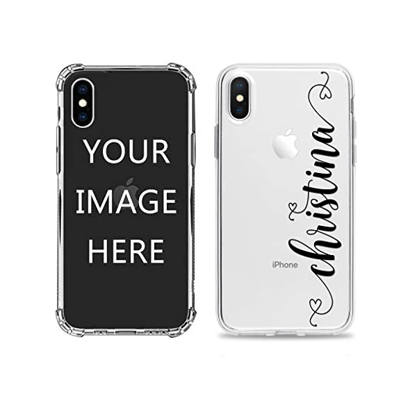 Custom Transparent TPU Phone Case UV Printed Logo Personalized Phone Case
