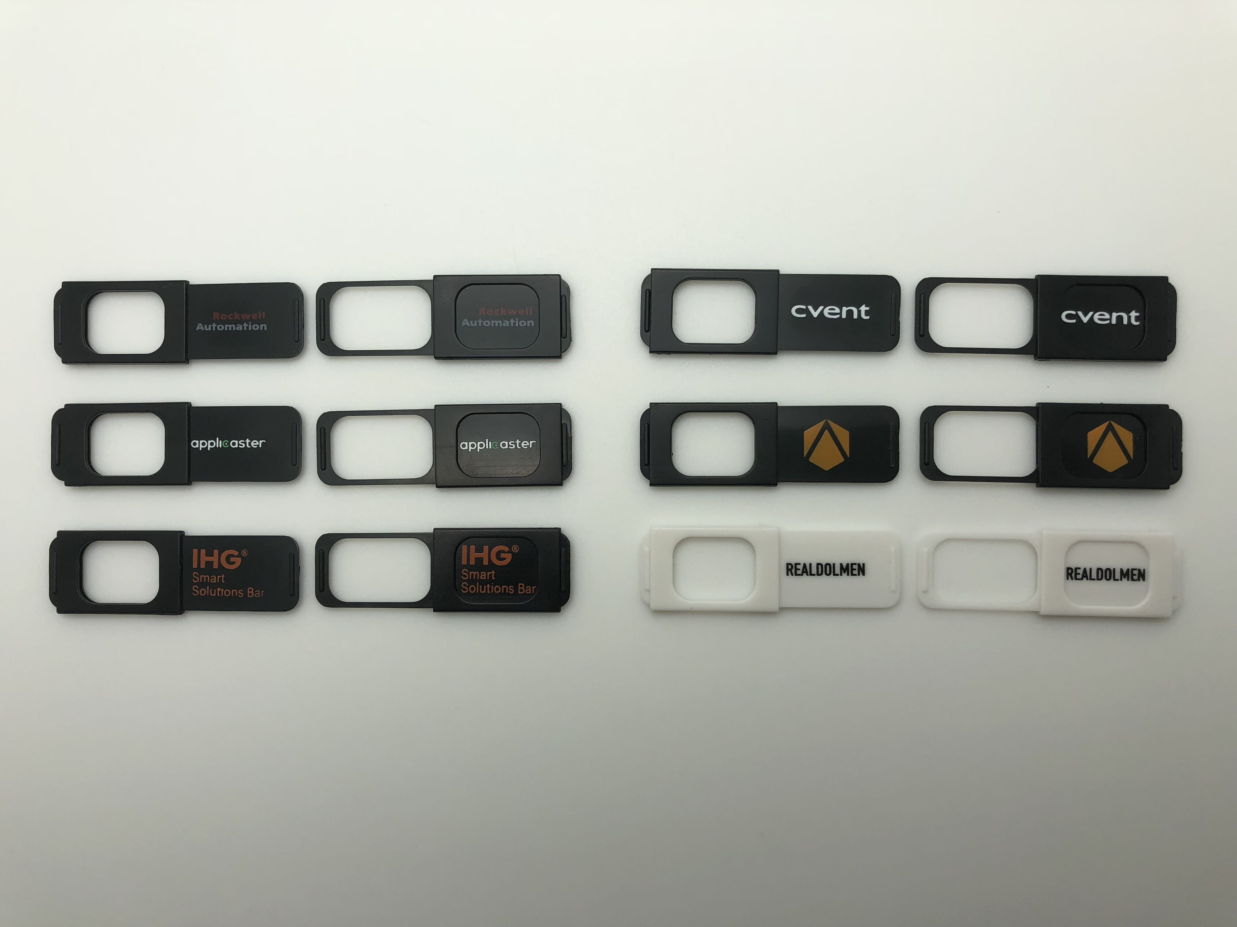 Wholesale Custom Metal Alloy Webcam Cover Slide Ultra Thin Camera Privacy Cover for Laptop