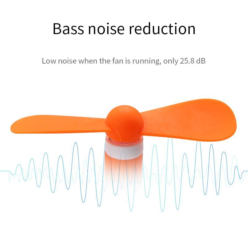 Custom Micro USB Fan for iPhone Lightning, Logo Printed Iphone Fan