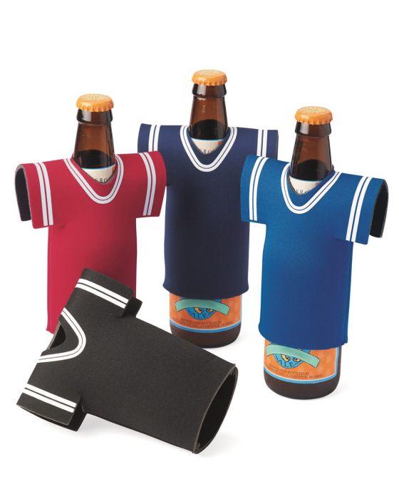 Personalized Neoprene 12oz T-Shirt Shaped Can Cooler Custom Pocket Coolie bottle coolers