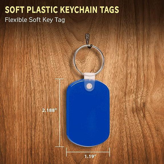 Custom Rubber Key Tags, Personalised Silicone Key Tag