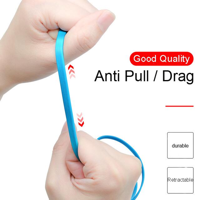 Customized 3-in-1 Retractable Charging Cable Fast Charging Dual USB Cable for phone